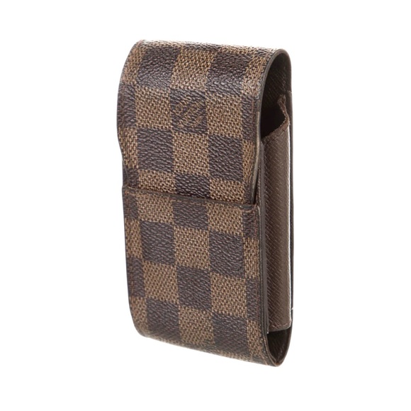 LOUIS VUITTON CIGARETTE CASE DAMIER EBENE - Picture 1 of 4